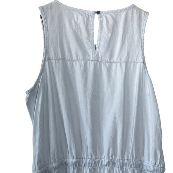PACT SLEEVELESS SHIRT DRESS ORGANIC COTTON SIZE XL - Picture 6 of 8